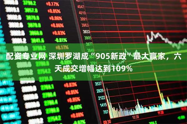 配资专业网 深圳罗湖成“905新政”最大赢家，六天成交增幅达到109%
